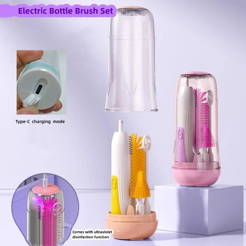 Travel Baby Bottle Brush Set