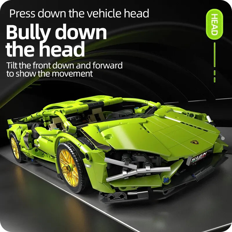 Technical Racing Sport Car