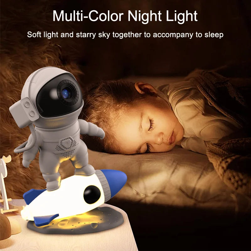 Astronaut on a Rocket Kids Projector