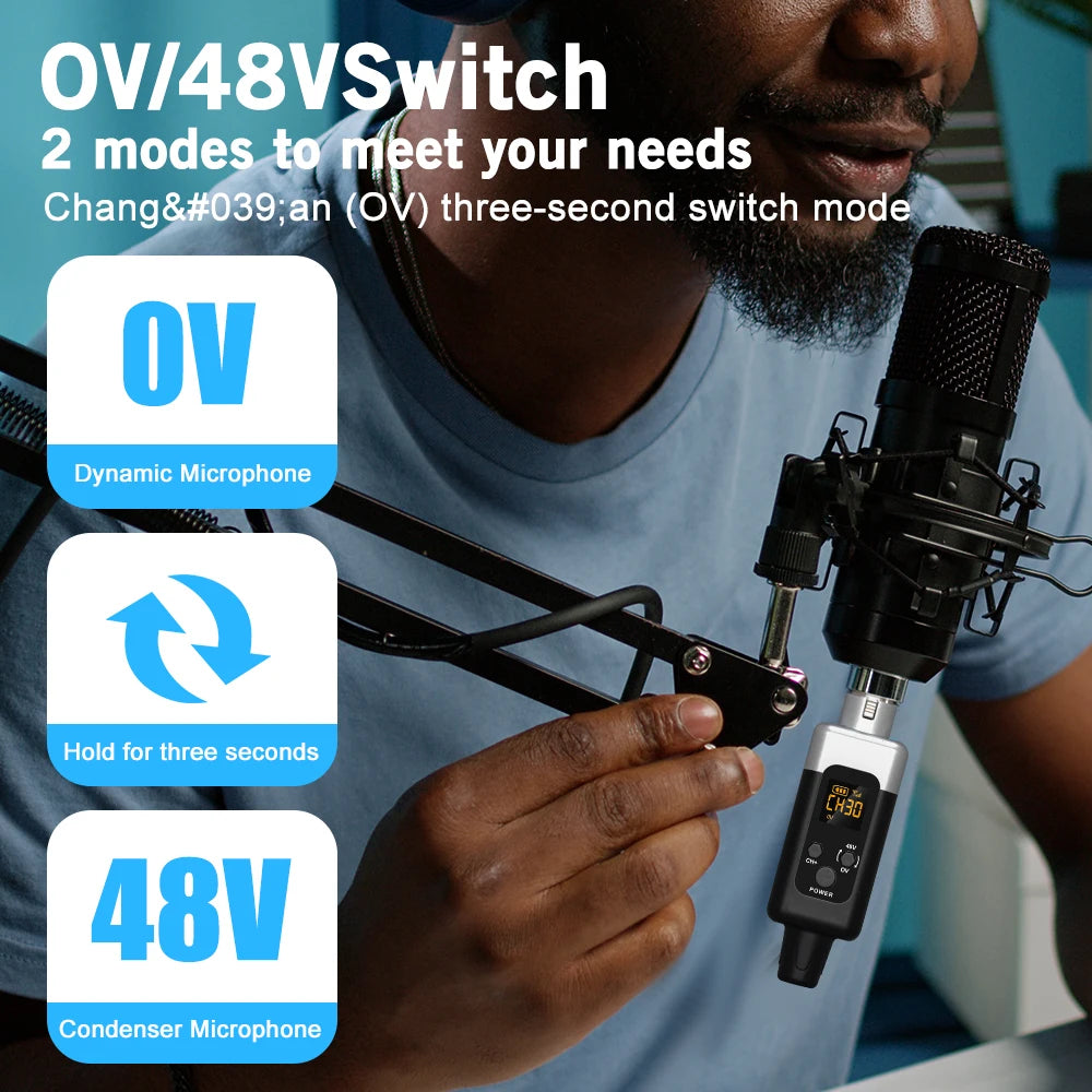 Wireless Microphone Converter