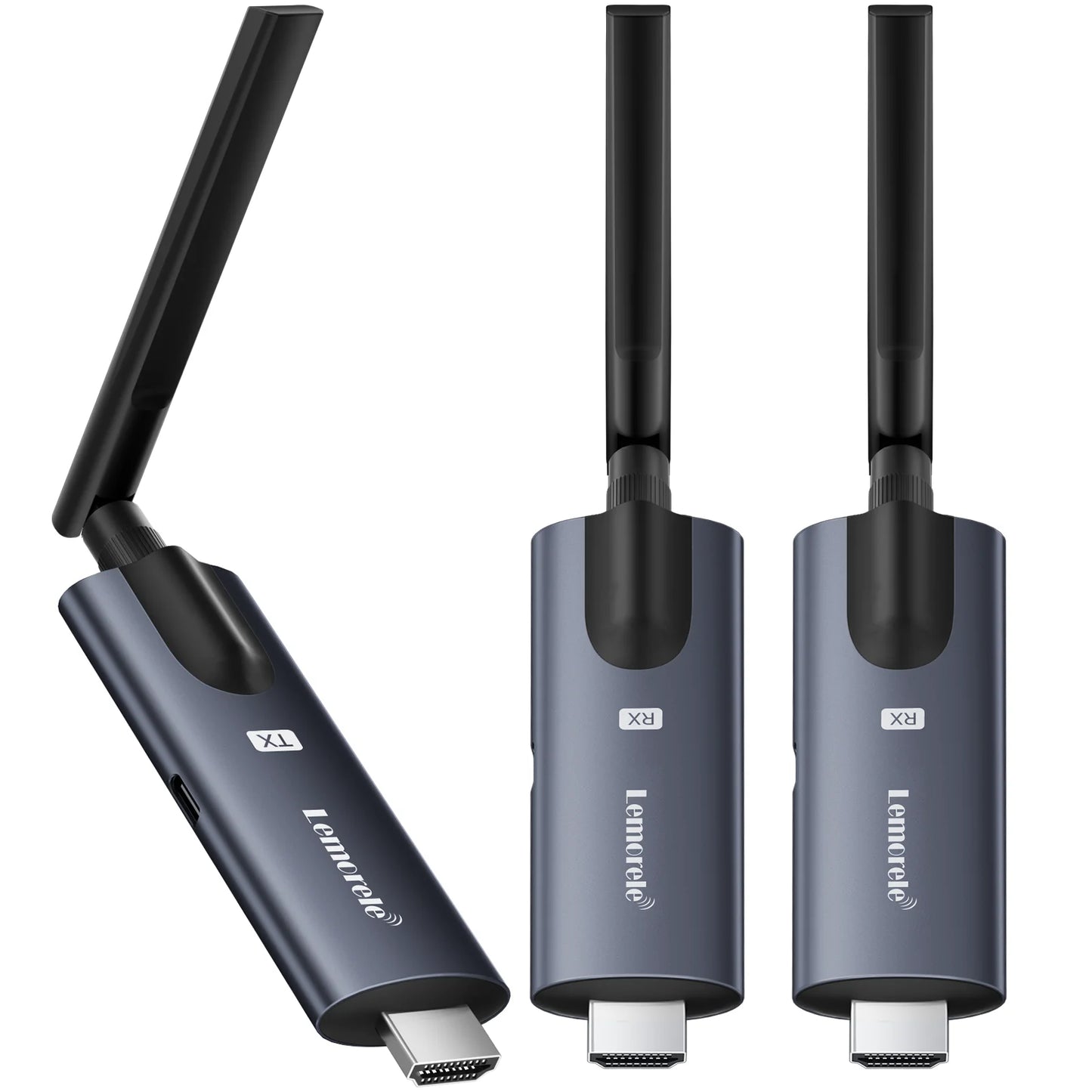 Lemorele 5G 200M Wireless HDMI Transmitter and Receiver